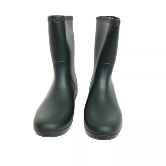 New UGG Rain Boot Green Sienna Waterproof Short Matte 10 - Picture 4 of 12